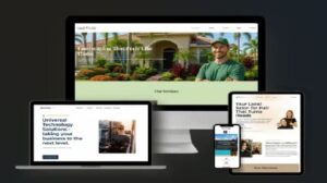 Professional responsive business website design.